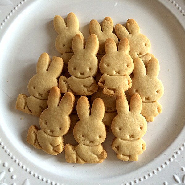 Easter gift cookies---Mini Bunny Sugar Cookies --- Sweet Treats---spring cookies---Two dozen