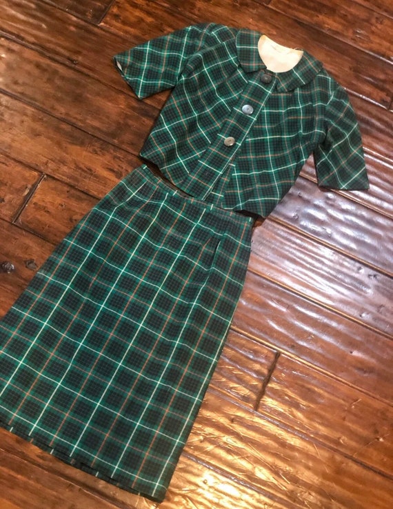 Vintage 1950’s Skirt and Matching Top Set