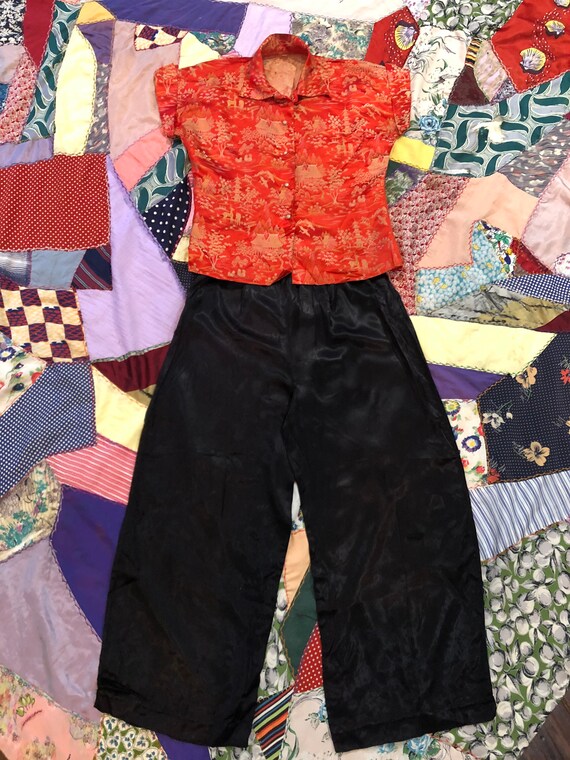 Vintage 1940’s Pajamas Set