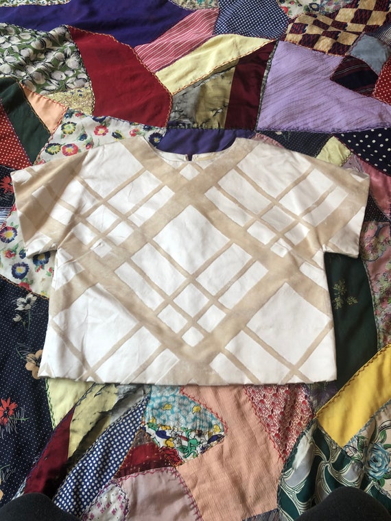 Vintage 1960’s Ivory Blouse