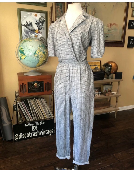 Vintage 1980’s Cotton Jumpsuit