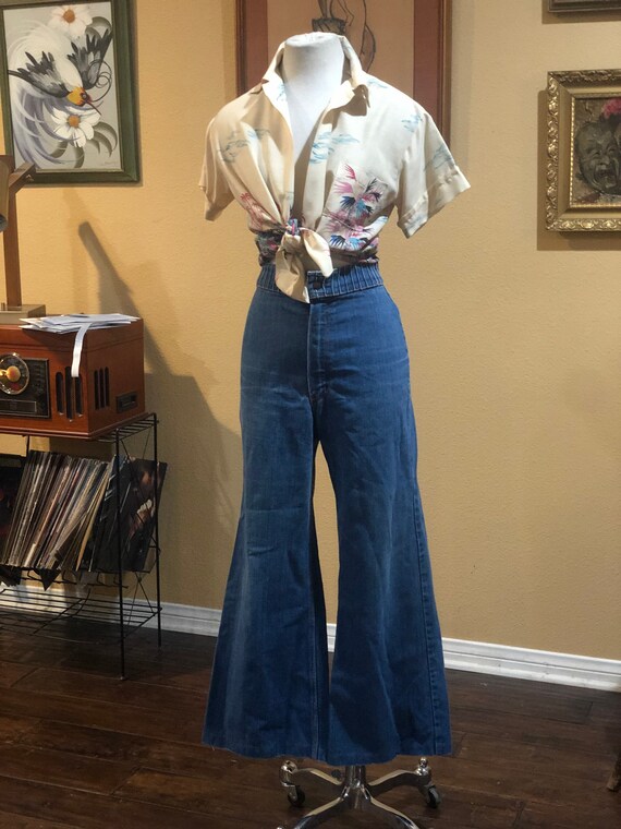 Vintage 1970’s Wrangler Bellbottom Jeans