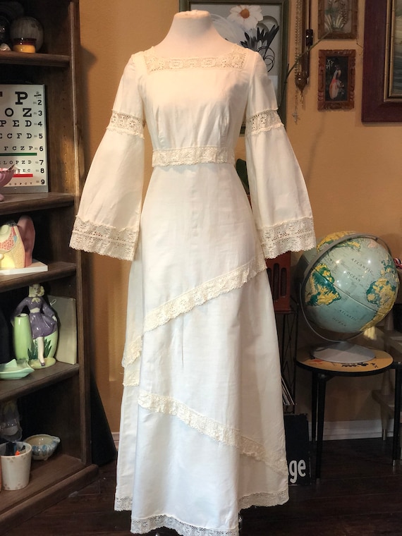 Vintage 1960’s Bohemian Maxi Dress