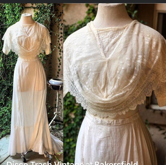 Antique 1900’s Edwardian Lace Bodice