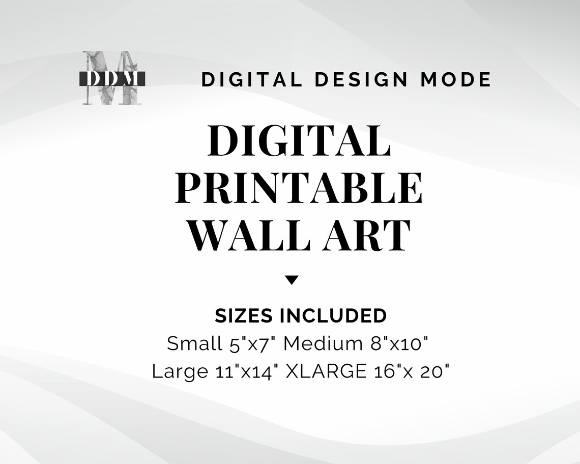 Printable Digital Art Wall Art Watercolor Art Brush Etsy