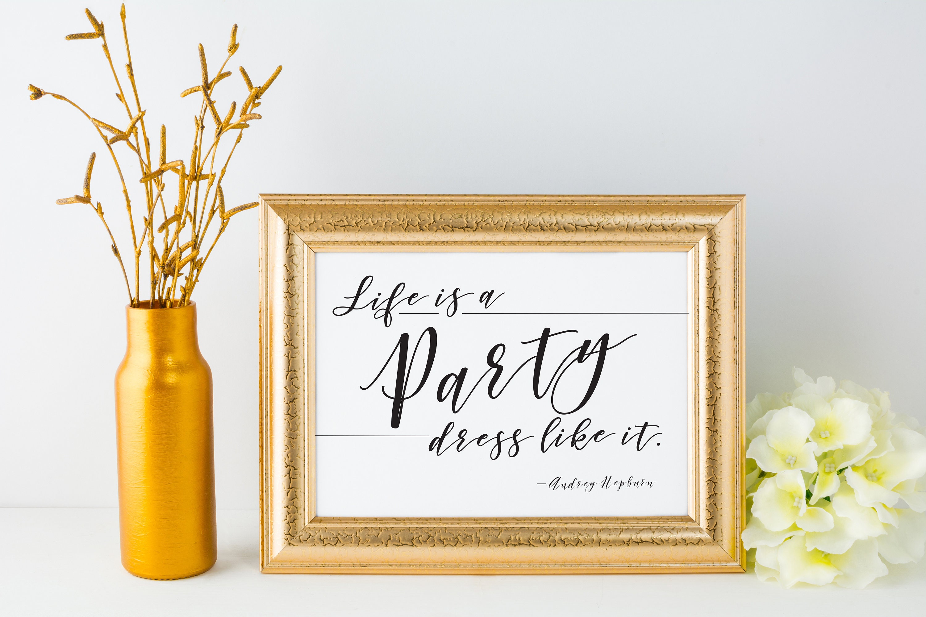 life is party dress like it