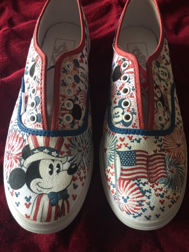 Disney inspired Vans sample picture | Etsy