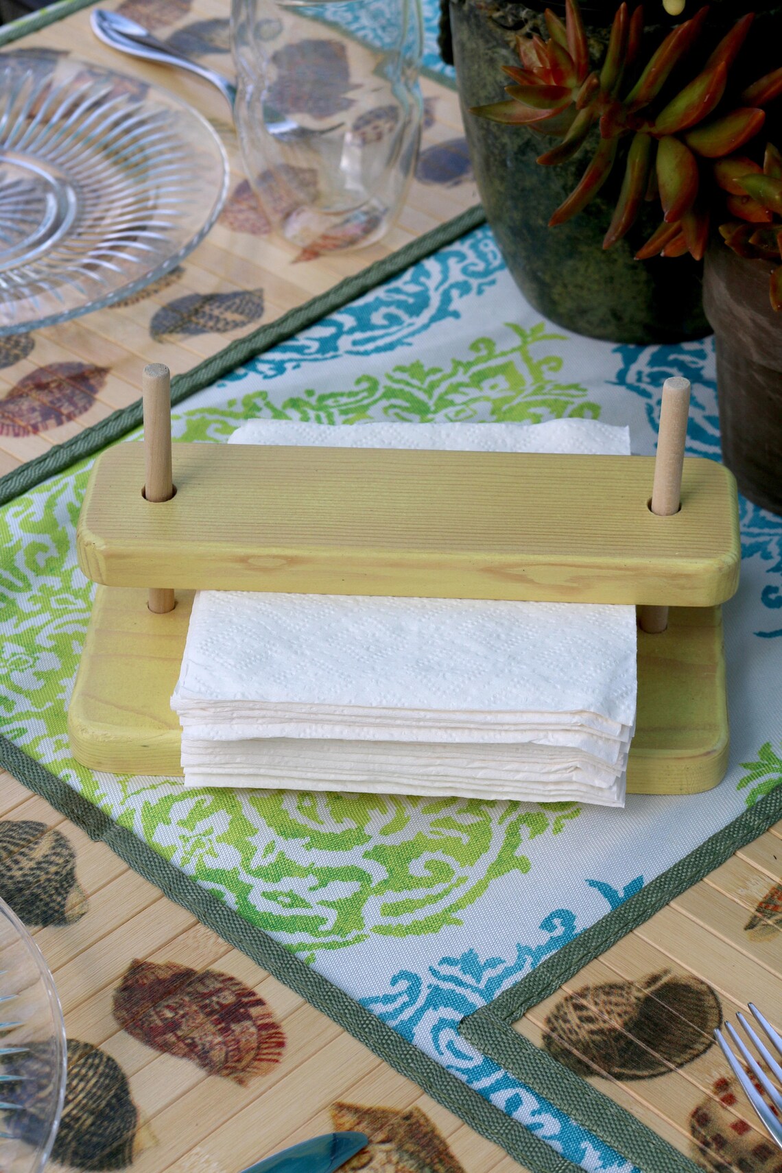 Outdoor Napkin Holder. Picnic Napkin Holder. RV. Camping. Etsy