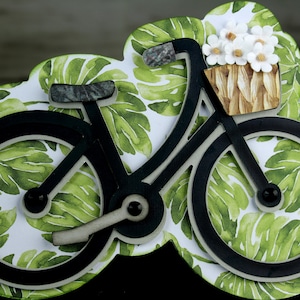 Biglietto d'auguri 3D per biciclette, bici, motociclista, ciclismo, PERSONALIZZAZIONE GRATUITA