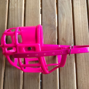 Full Grip Supply Basket Dog Muzzle.. Many Colors to Choose From .MEASURE YOUR DOG image 4