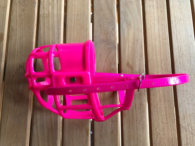 Full Grip Supply Basket Dog Muzzle.. Many Colors to Choose From .MEASURE YOUR DOG image 4