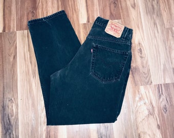 Dark 27 x 29 Express Denim Jeans Old School Relaxed Fit Junior Size 56