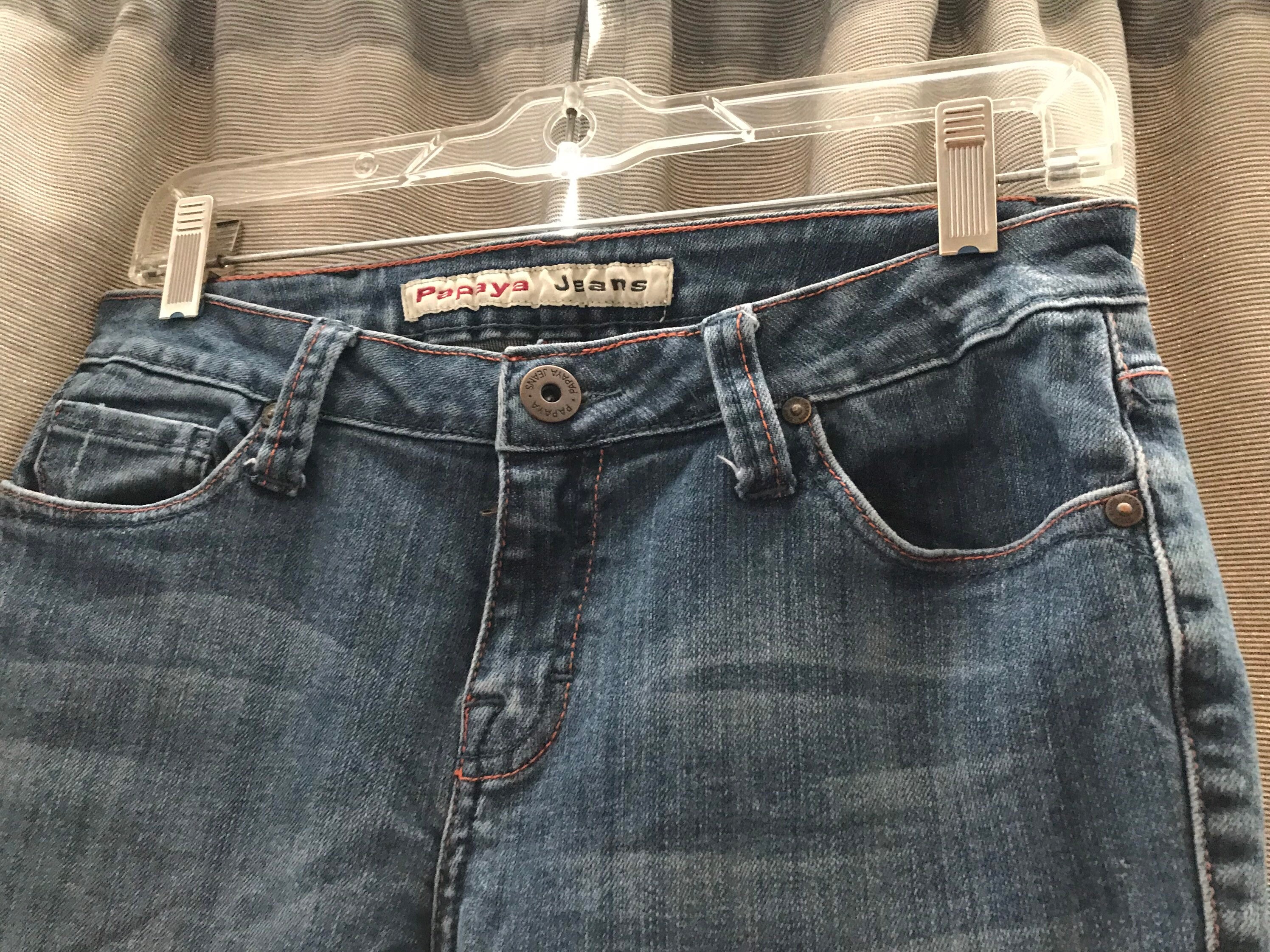 Blue Denim Papaya Jeans USA Gentle 