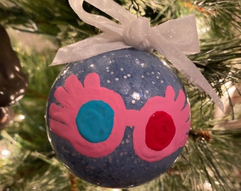 Luna Lovegood Harry Potter Inspired Christmas Ornament//Magnet//Dollhouse Mini