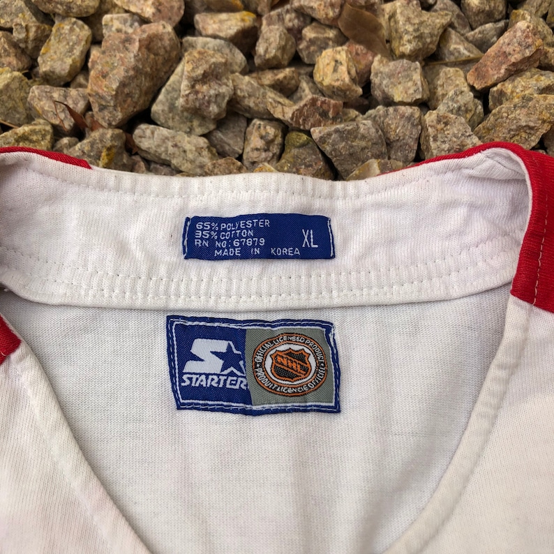 Vintage Chicago Blackhawks Baseball Jersey by Starter