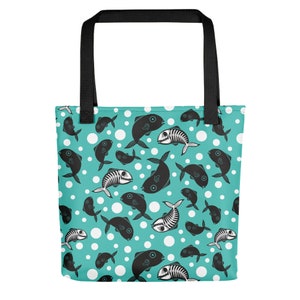Dead Fish Tote bag