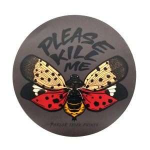 Spotted Lanternfly Sticker