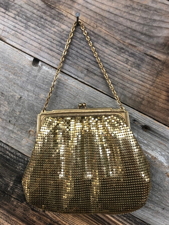 Buy Whiting Davis Purse 1940s Bag Gold Mesh Purse Online in India - Etsy