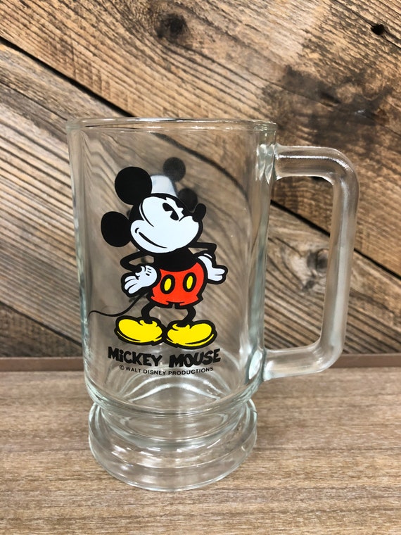 Mickey Mouse beer mug Disneyland resort millennial Y2K vintage Disney