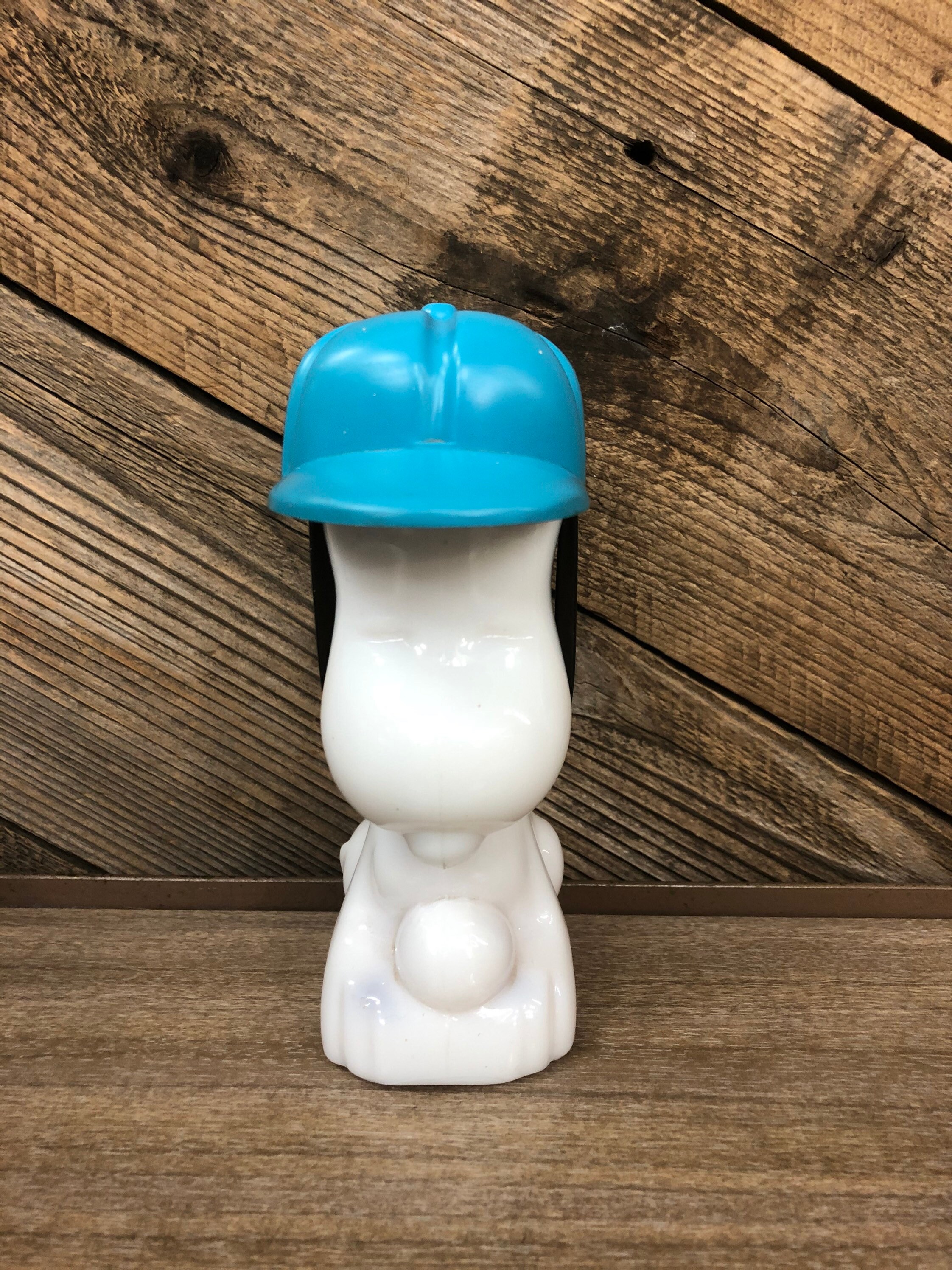 【1969 USA vintage】AVON エイボン スヌーピー ガラスボトル VINTAGE Avon Vintage 1969 “BASEBALL SNOOPY” Avon Milk Glass