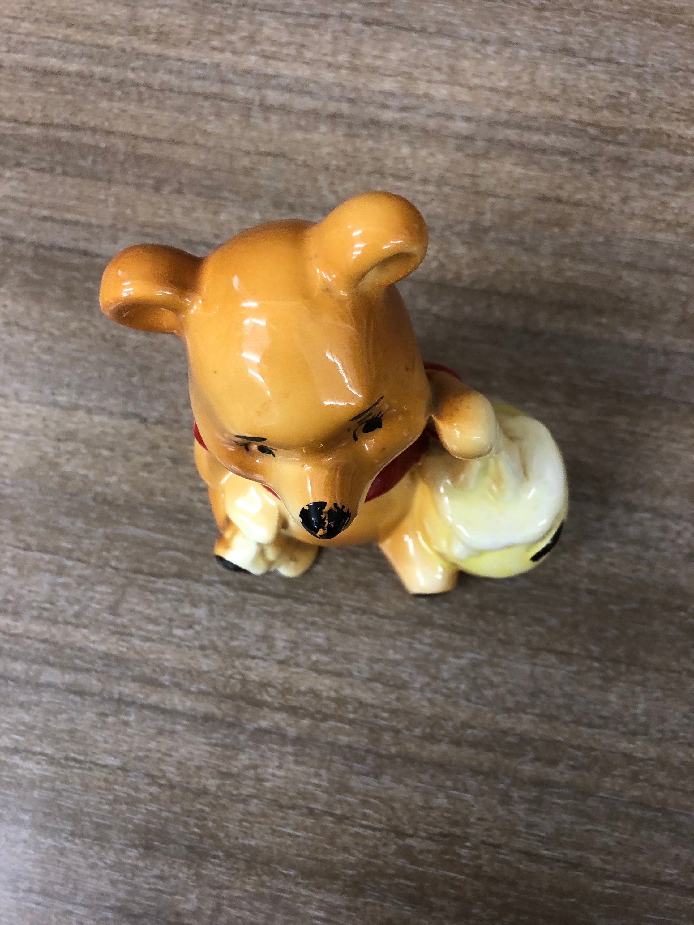 くまのプーさん 置物 / ディズニー プーさん 陶器 置物 くまのプーさん 置物 / ディズニー プーさん 陶器 置物