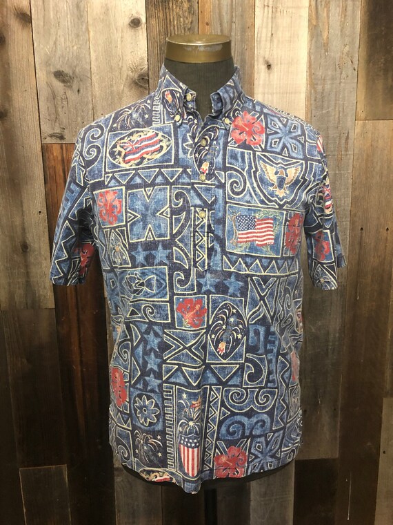 SMALL Reyn Spooner Limited Edition Popover Shirt /