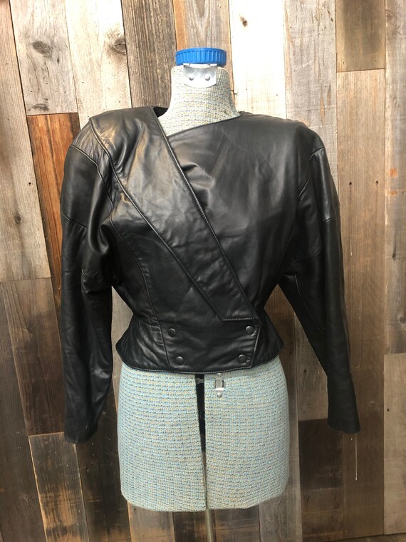 Size 3/4 Michael Hoban NORTH BEACH LEATHER Jacket