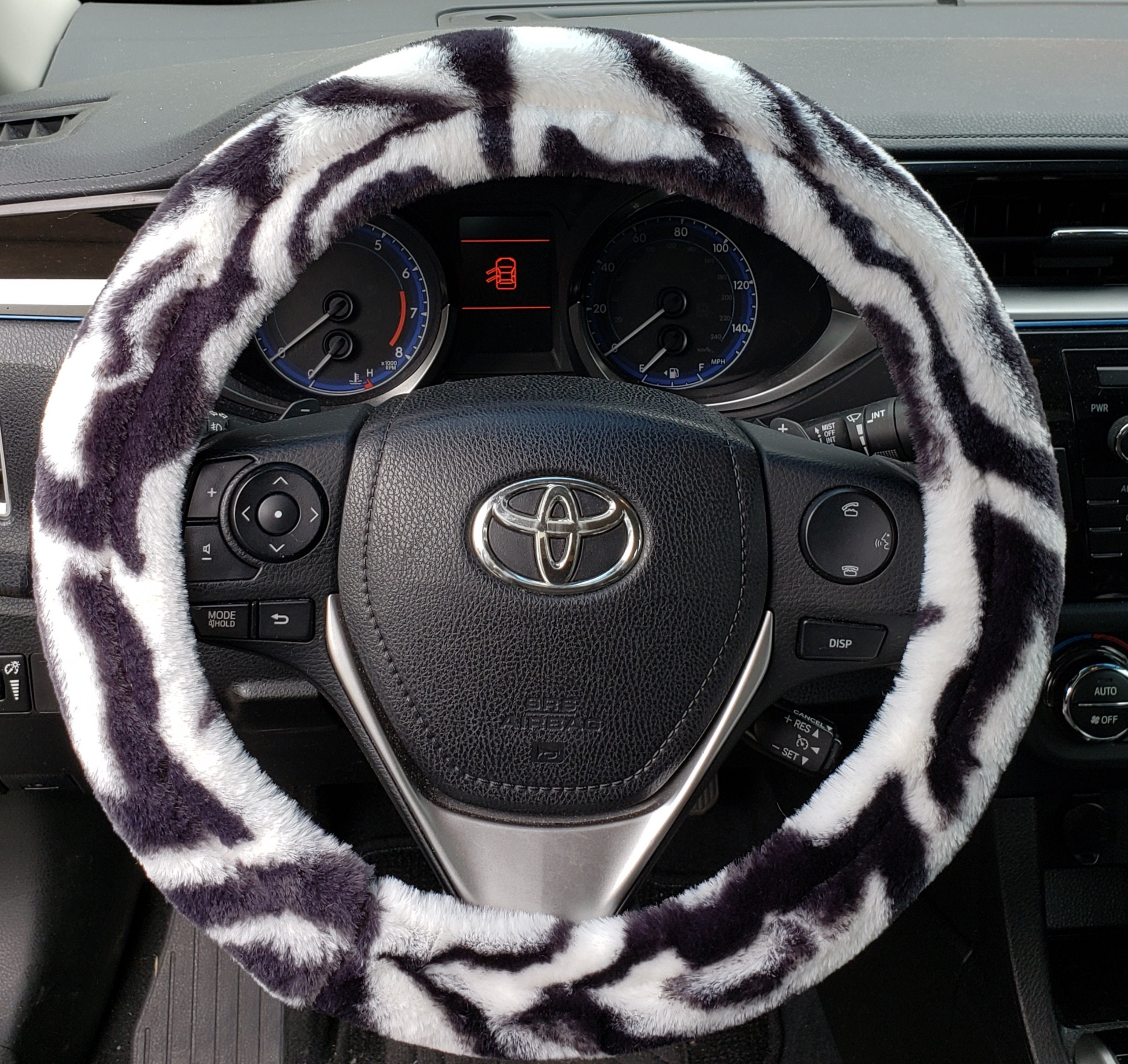 Steering Wheel Cover Cute Smiley Cloud for Women, Kawaii Leaf Seat