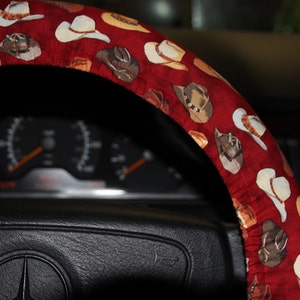 SALE) Cowboy Wheel cover - Texas hats wheel cover - burgundy wheel cover- car accessories - unisex wheel cover .