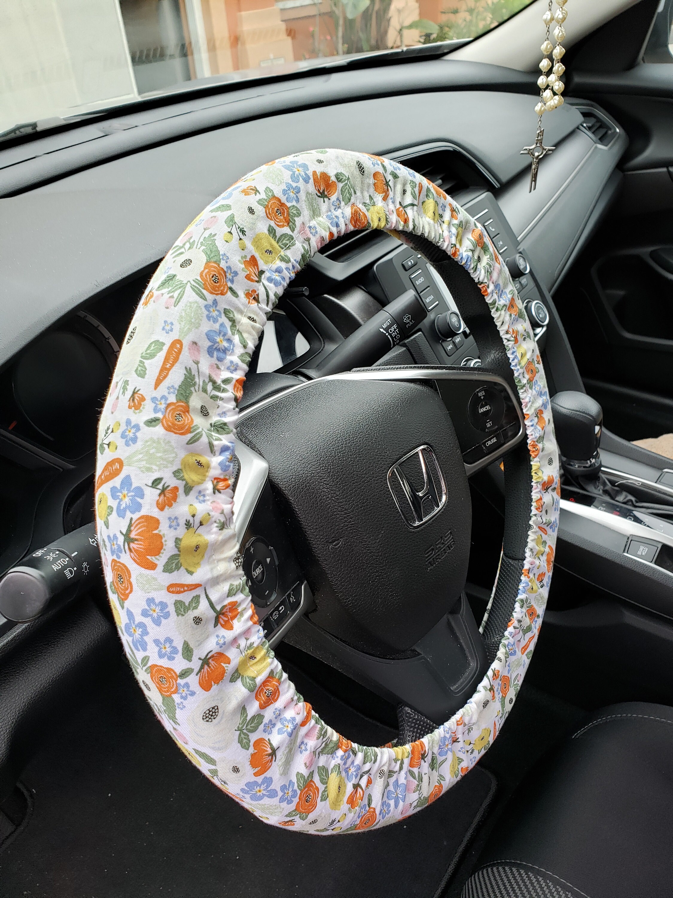 Vintage Floral Steering Wheel Cover Women Car Accessories - Etsy
