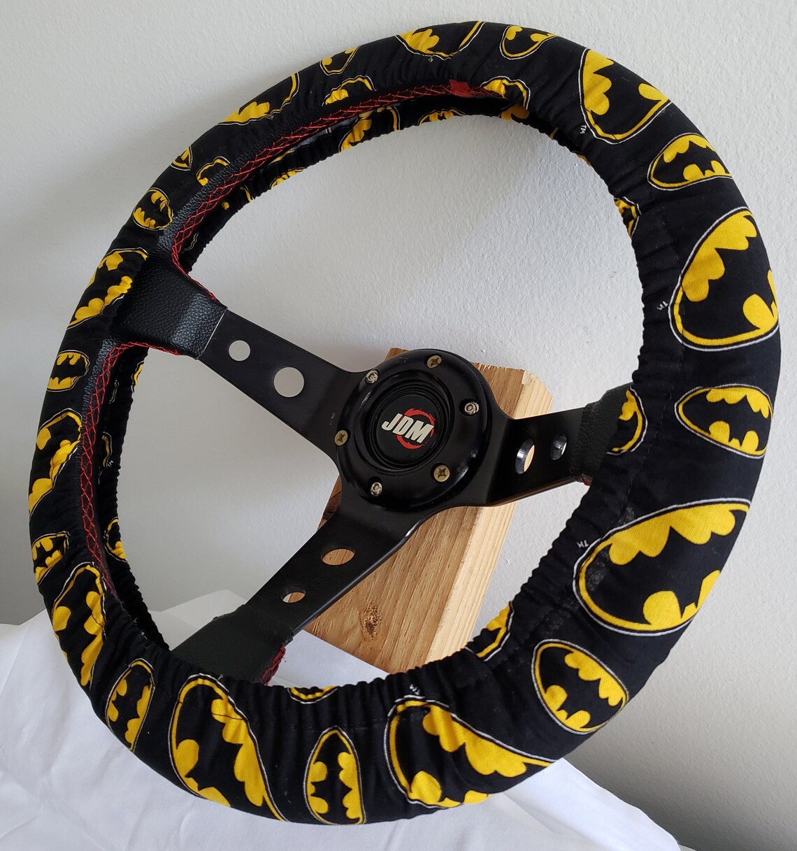Batman Themed Steering Wheel Cover Car Accessories Holiday Etsy