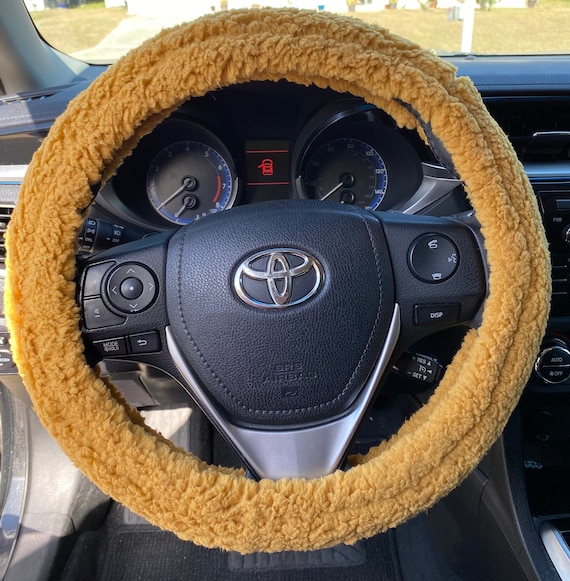 Universal Summer of Colorful Glossy Leather Steering Wheel Cover Automotive  Interior Car Accessories (Silver)