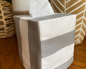 Canvas Tissue Box Cover. Square Tissue box cover. Tissue Box Cover. Fabric Tissue Cover. Modern Tissue Box Cover. Fun Print Tissue Box Cover