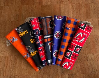 Team Sports Design Car Seat Belt Covers - Car Strap Covers - Seat Belt Pads - Car Accessories - Football - Hockey - Sports - Gift for Men