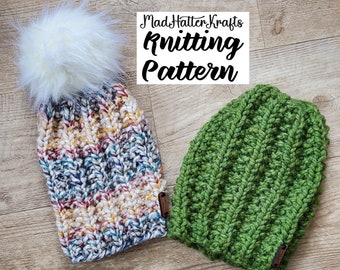 Hekate Beanie knitting pattern