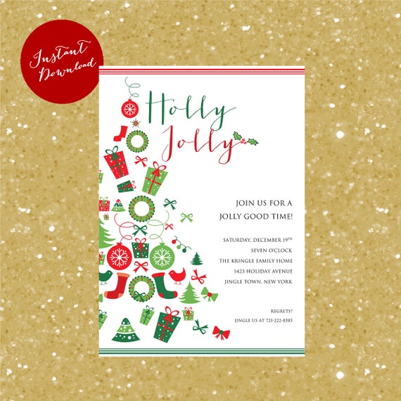 Christmas Eve Invitations Wording Open House 9