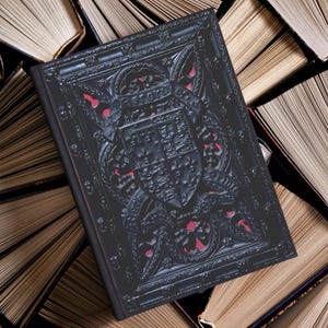 The Black Prince, Black Book, Hardcover Lined Journal With 150 Perforated Pages