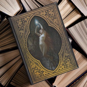 Will O' The Wisp Fairy by Lev Lerch, Hardcover Lined Journal With 150 Perforated Pages