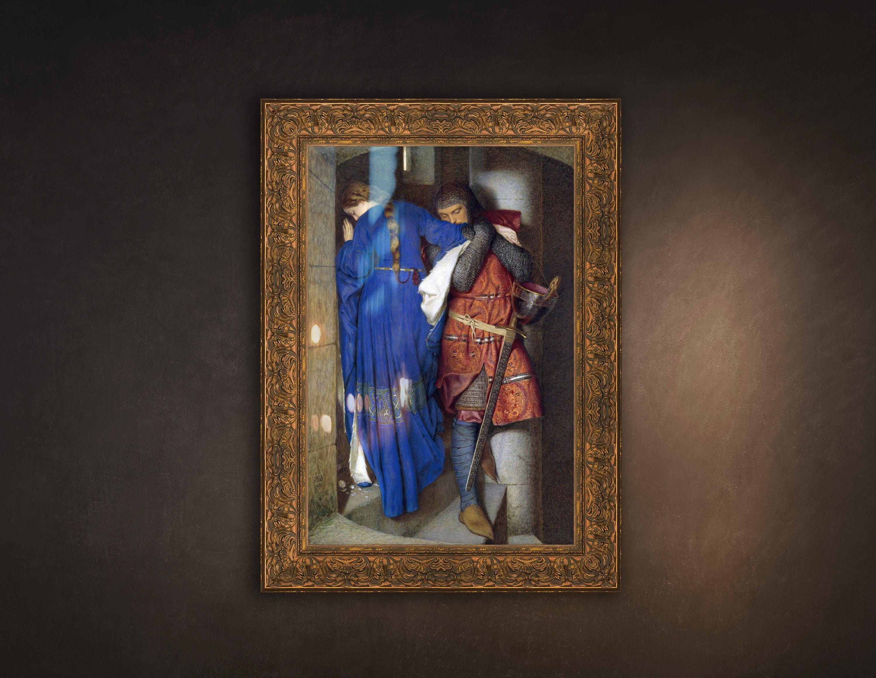 Hellelil and Hildebrand, Meeting on the Turret Stairs by Frederic