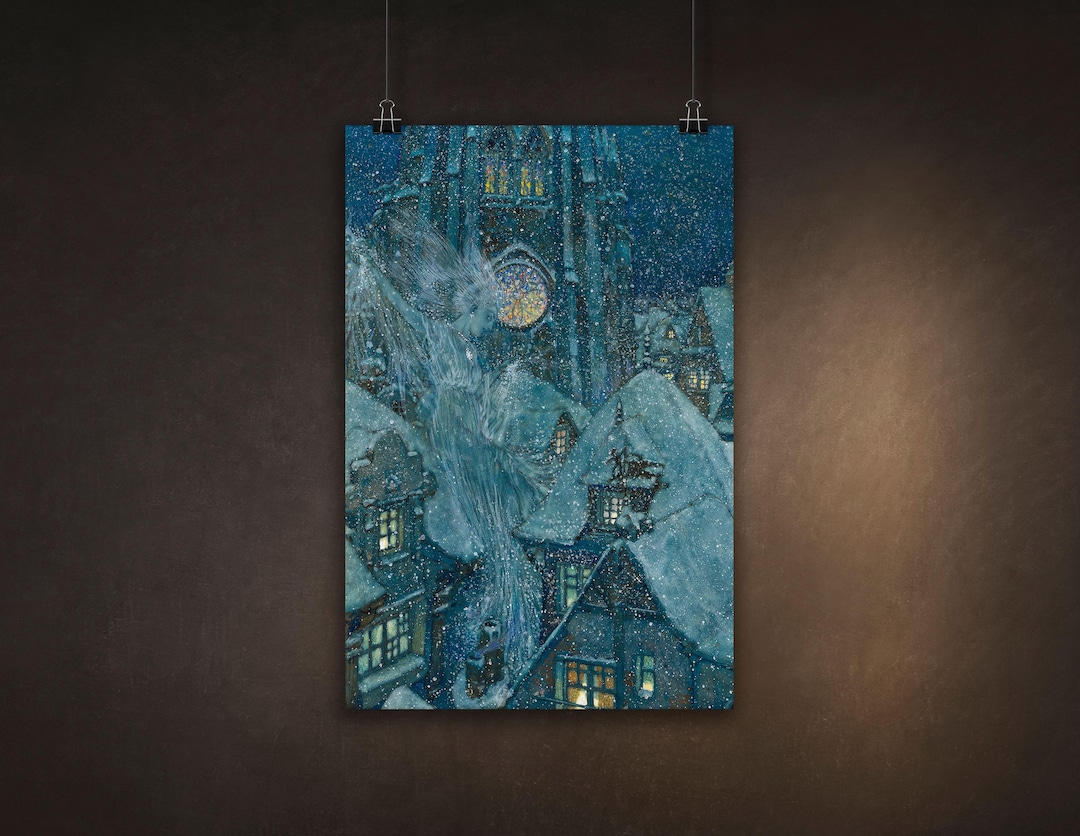 The Snow Queen by Edmund Dulac, Poster Art Print, Available in Multiple ...