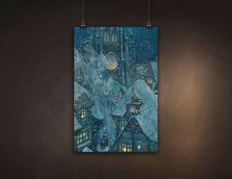 The Snow Queen by Edmund Dulac, Poster Art Print, Available in Multiple ...