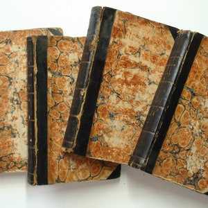 British Drama, 4 Bände, Bände V, VI, VIII, XII, Leder, Kochen Sie, Ed, Rare, 1817