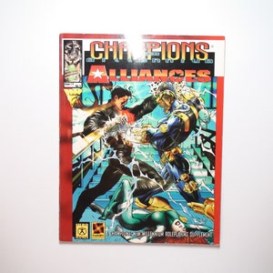 Champions New Millennium, Alliances Issue #4 Vol 5, Hero Games, HG10011, 1997