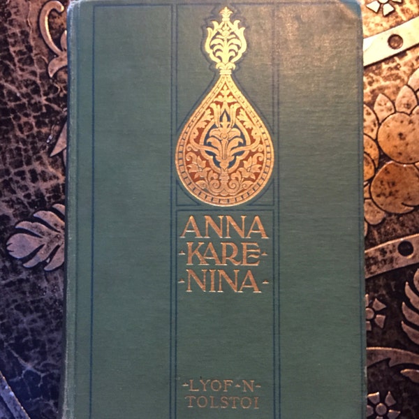 Anna Karenina, by Tolstoi (Tolstoy), 1886, First American Edition, Illustrated, Possible First Impression, Rare