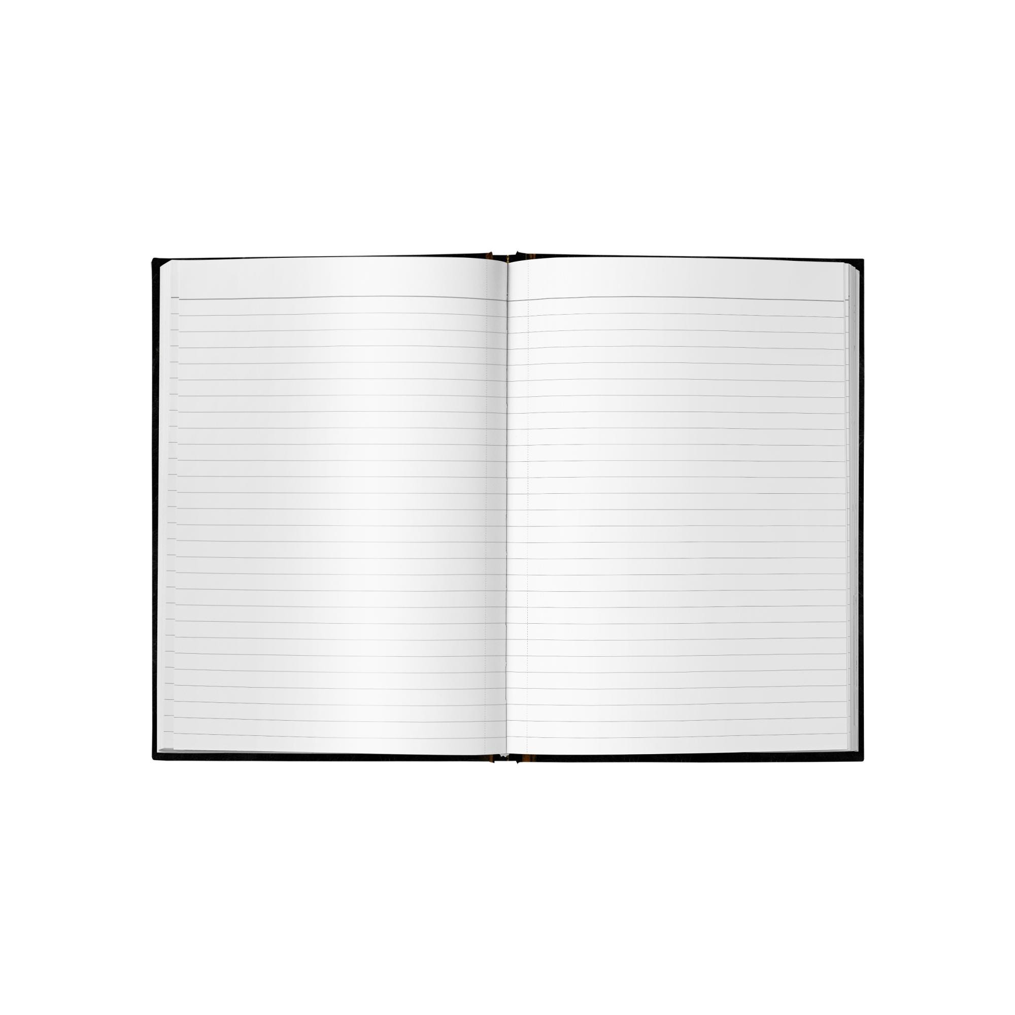 The Black Book, Dark Academia, Printed Hardcover Lined Journal With 150 ...