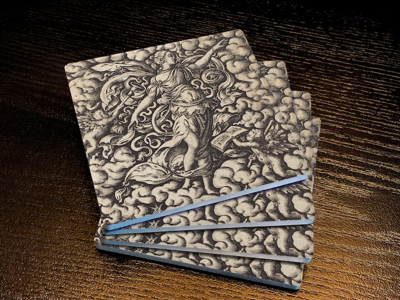 EbonNoir Musica by Virgil Solis Drink Coasters - Thumbnail 5