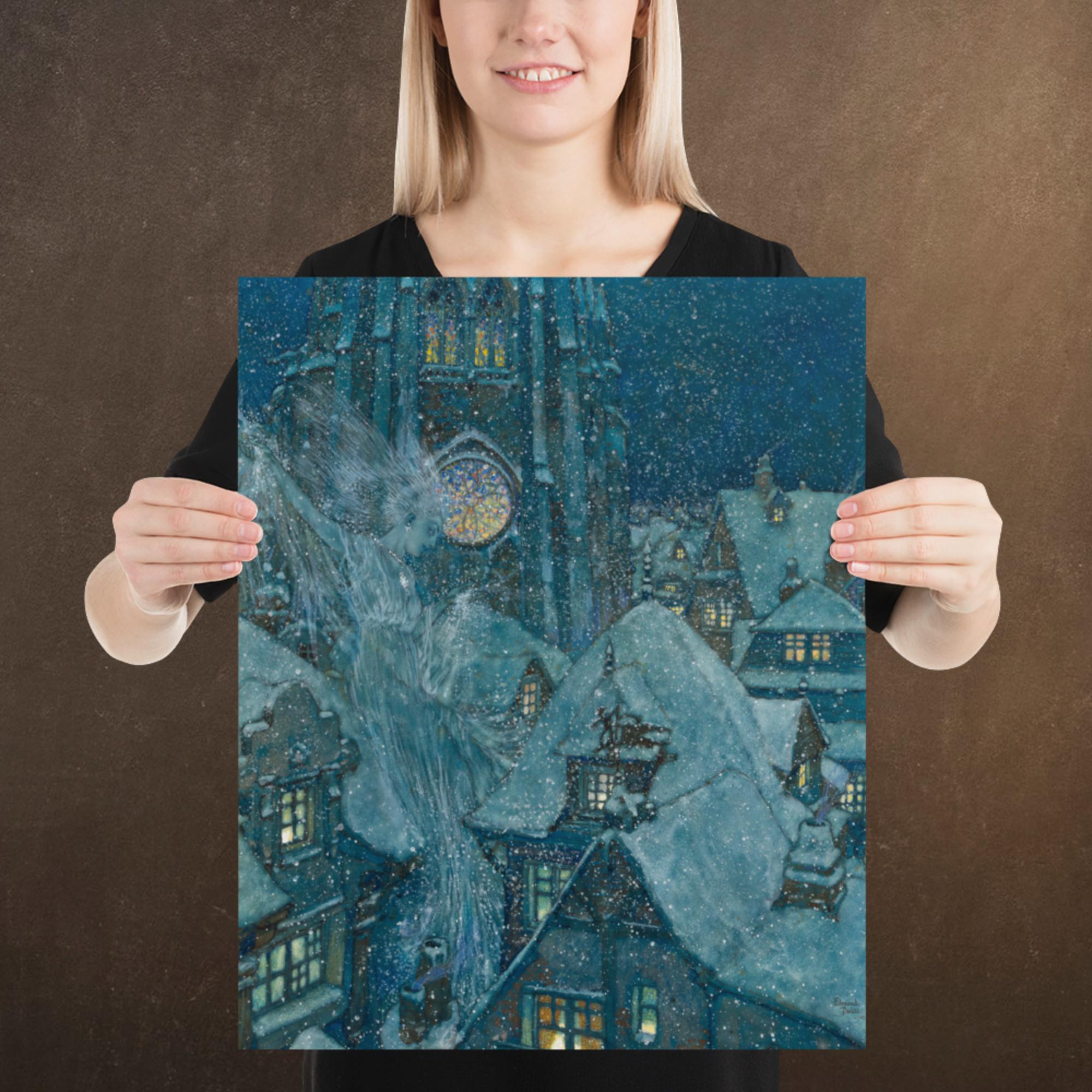 The Snow Queen by Edmund Dulac, Poster Art Print, Available in Multiple ...