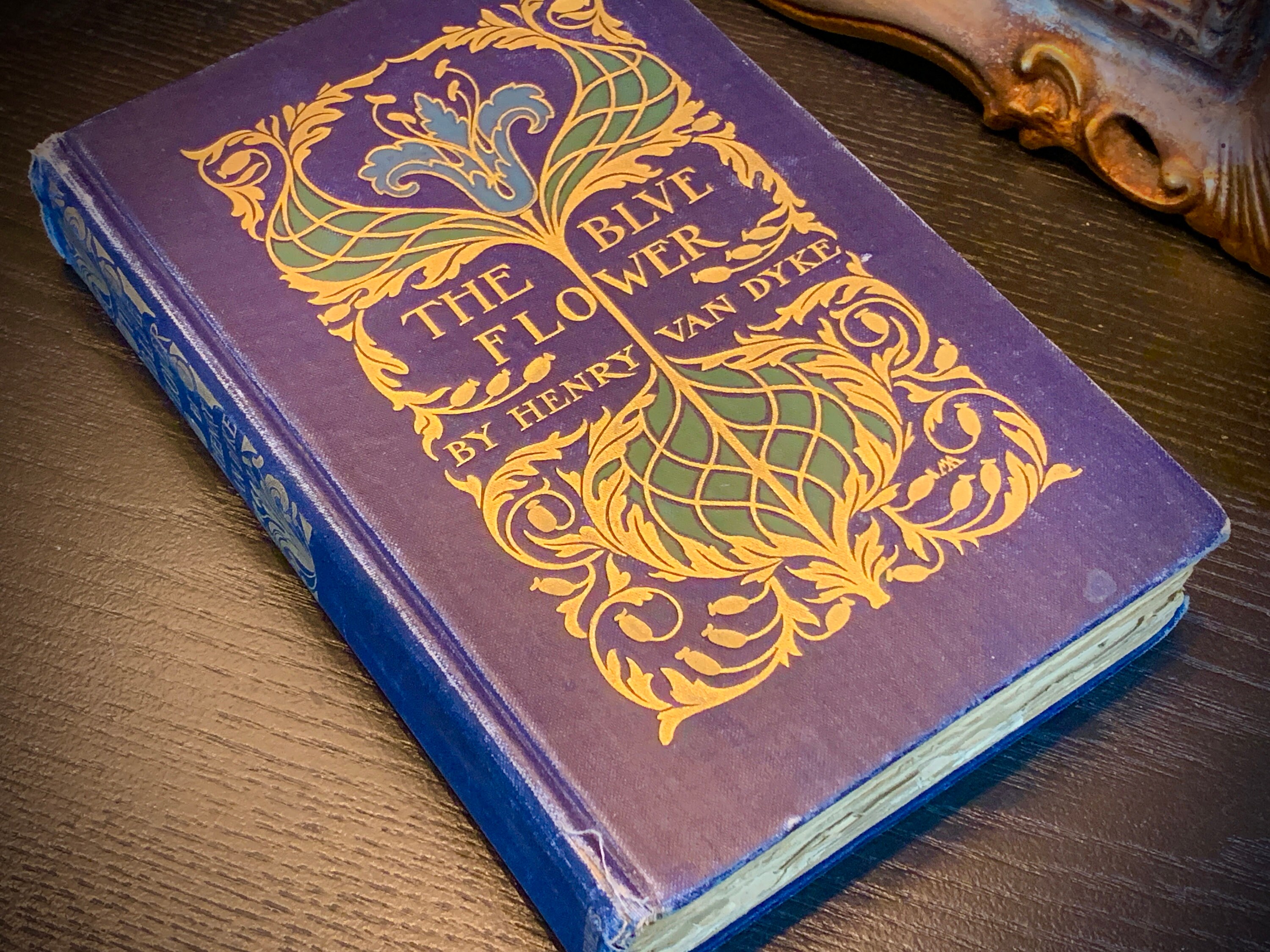 The Blue Flower by Henry Van Dyke, 1st Ed, Illustrated, Margaret