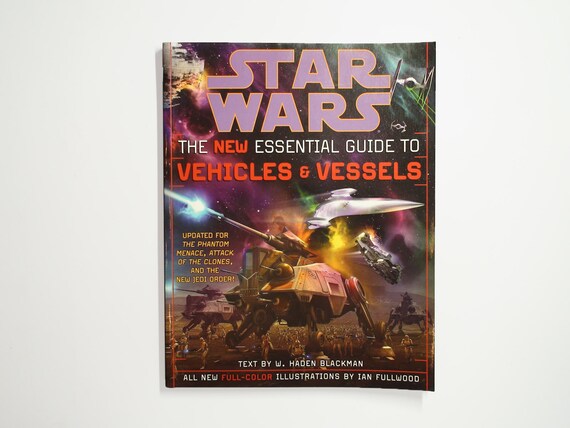Star Wars, the New Essential Guide to Vehicles & Vessels, 2003 - Etsy