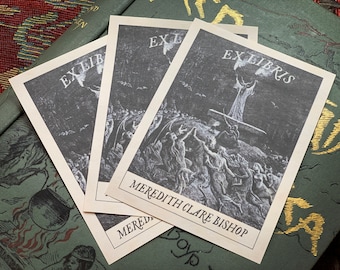 Witches' Sabbath, Personalized Occult Ex-Libris Bookplates, Crafted on Traditional Gummed Paper, 3in x 4in, Set of 30